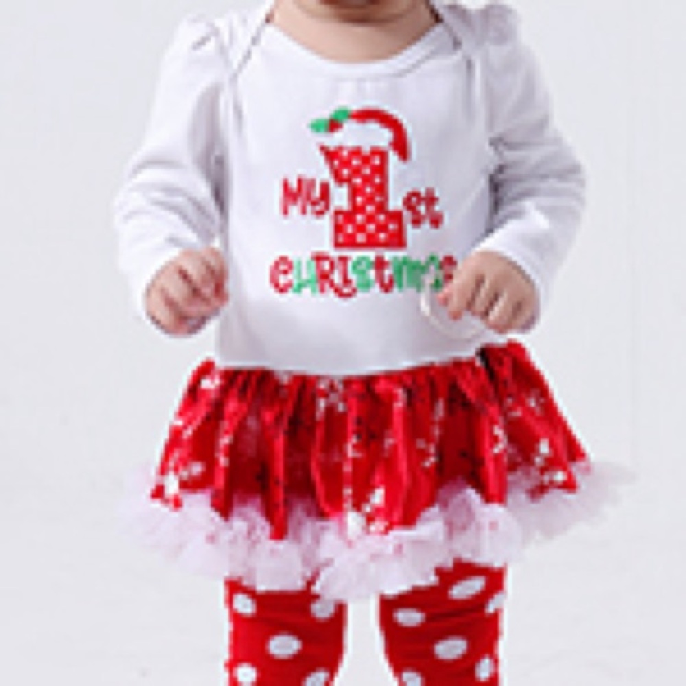 Festive Baby Christmas Outfit